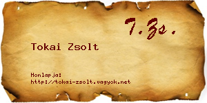 Tokai Zsolt névjegykártya
